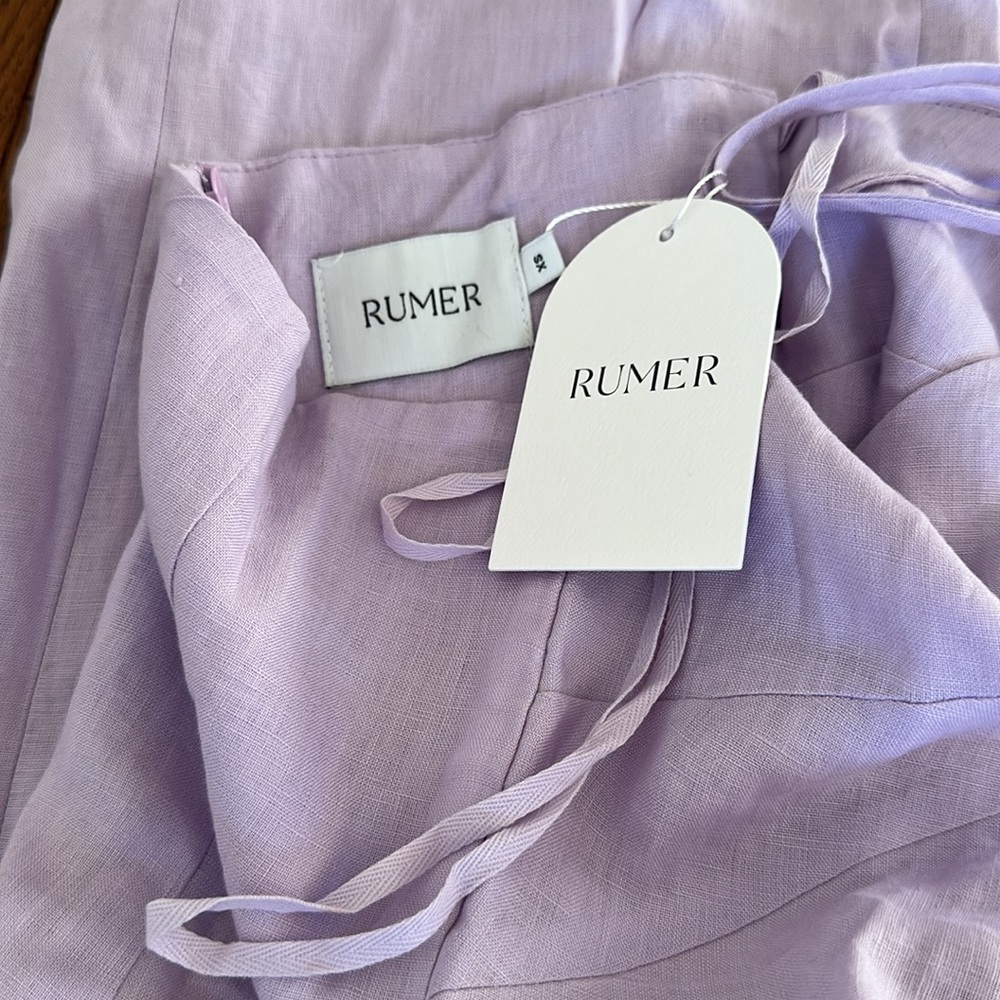 Rumer Estelle Purple Halter Maxi - Picture 7 of 9